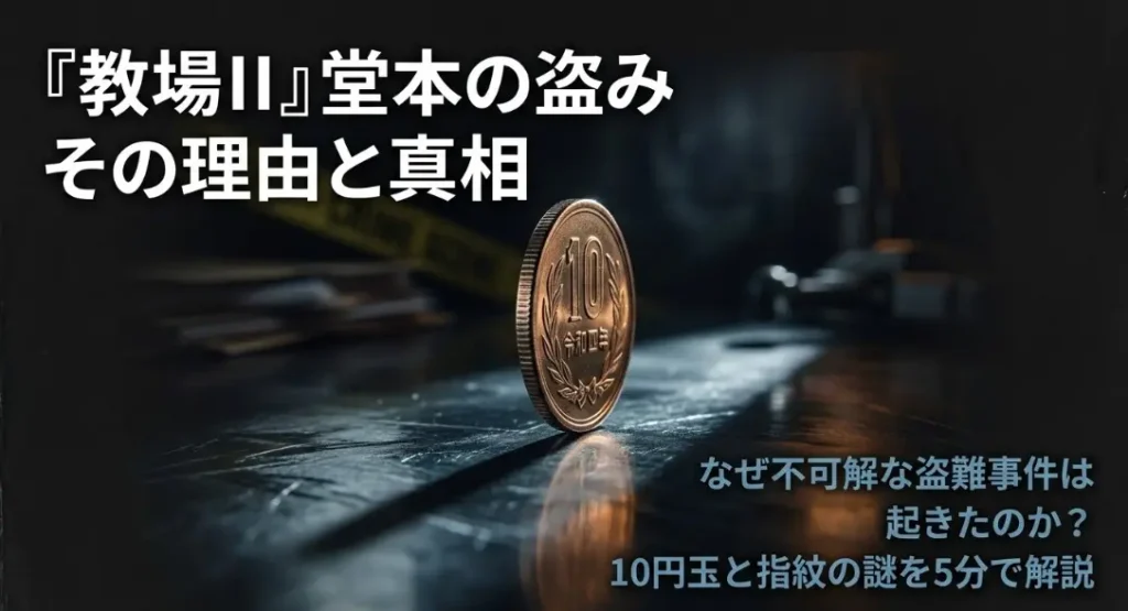 【真相考察】教場2 堂本の盗み理由とは何？なぜ備品を盗んだのか解説