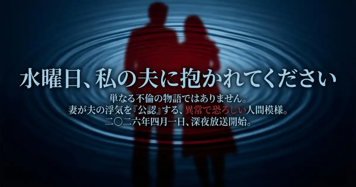 【水曜日、私の夫に抱かれてください】ドラマと原作漫画の違いは？公認不倫の結末と妻・怜の本心を考察