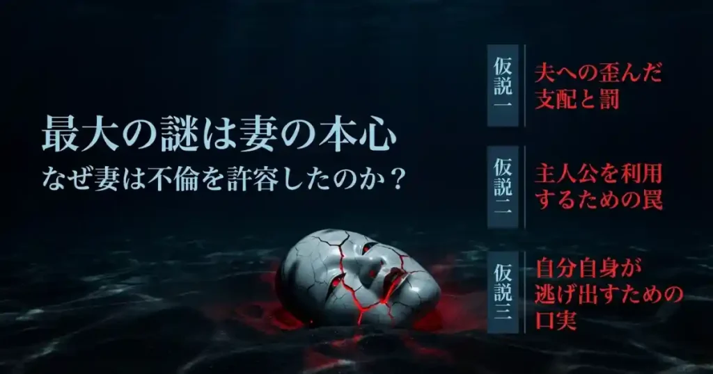 原作の展開から考察！妻・怜が"公認不倫"を提案した本当の理由（ネタバレ控えめ）