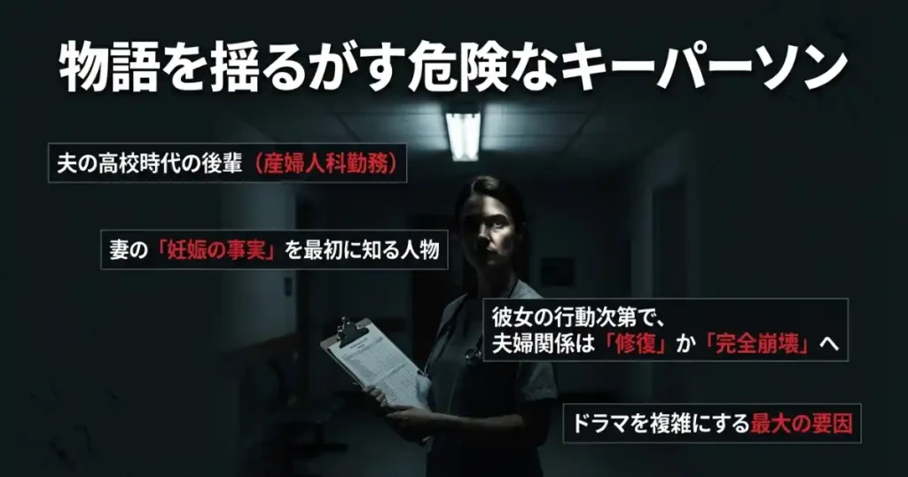 沙也香（秋元真夏）の存在が物語を揺らす