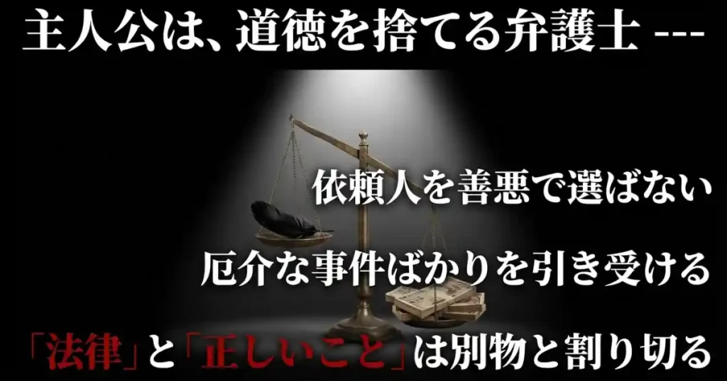 原作漫画『九条の大罪』のあらすじと九条が扱う事件の構造